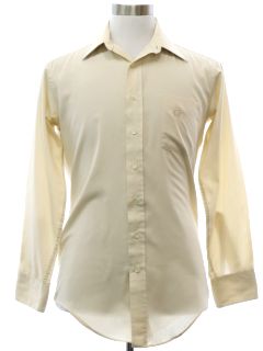 1980's Mens Oleg Cassini Designer Shirt