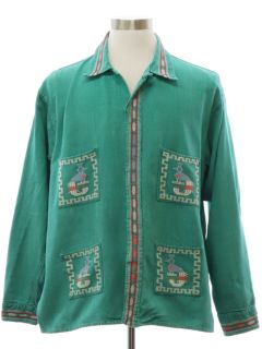 1970's Mens Grunge Hippie Shirt