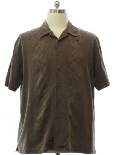 1990's Mens Silk Blend Hawaiian Shirt