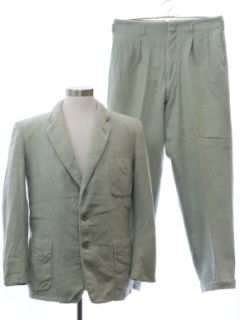 1940's Mens Wool Suit