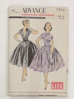 1950's Womens Sewing Pattern