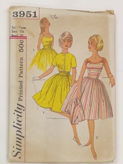 1960's Womens/Girls Sewing Pattern