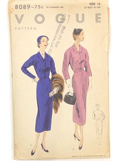 1950's Womens Sewing Pattern