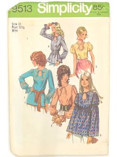 1970's Womens Sewing Pattern