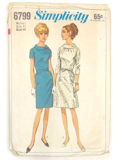 1960's Womens Sewing Pattern