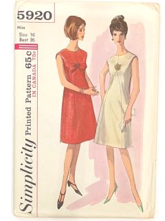 1960's Womens Sewing Pattern