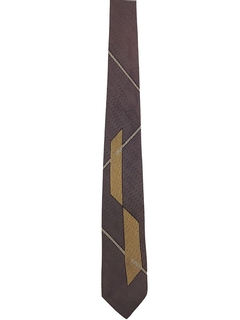 1950's Mens Skinny Rockabilly Necktie