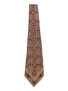 1950's Mens Wide Swing Necktie