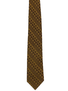 1960's Mens Mod Necktie