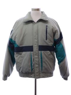 1980's Mens Weather Breaker Totally 80s Ski Jacket