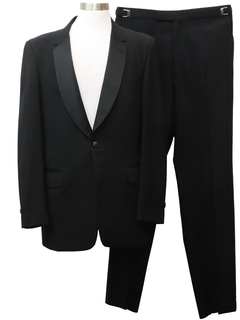 1990's Mens Tuxedo Suit