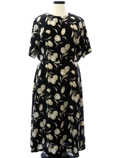 1990's Womens Rayon Blend Dress