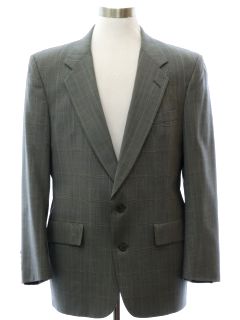 1980's Mens Christian Dior Designer Blazer Sport Coat Jacket