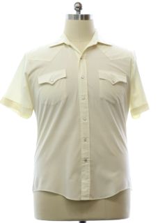 1980's Mens Western Shirt