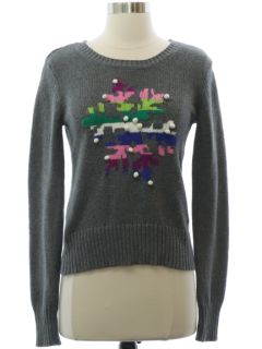 1990's Womens Snowflake Sweater