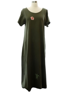 1980's Womens Maxi Dress