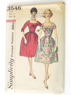 1960's Womens Pattern