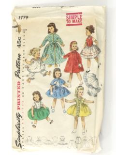 1950's Doll Pattern