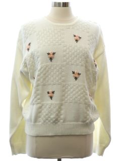 1980's Womens Totally 80s Sweater