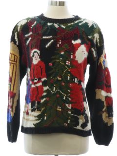 1990's Womens Vintage Ugly Christmas Sweater
