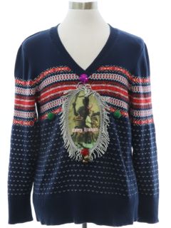 1980's Unisex Krampus Ugly Christmas Sweater