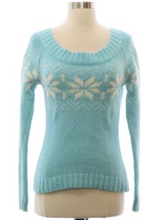 1990's Womens Petite Ski Sweater