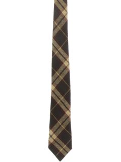 1980's Mens Wool Amanas Necktie