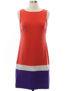 1990's Womens Donna Morgan A-Line Shift Dress