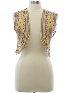 1960's Womens Hippie Vest