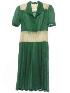 1940's Womens Fab Forties Dress