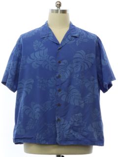 1970's Mens Aloha Line Cotton Hawaiian Shirt