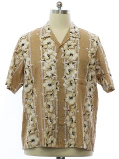 1980's Mens Cotton Hawaiian Shirt