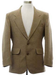 1980's Mens Blazer Style Sport Coat Jacket