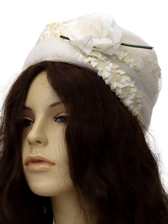 1960's Womens Accessories - Pillbox Hat