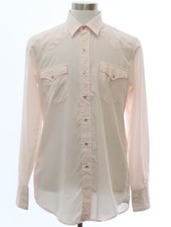 1980's Mens Karman Western Shirt