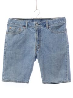 1990's Mens Levis 505 Denim Jeans Jorts Short