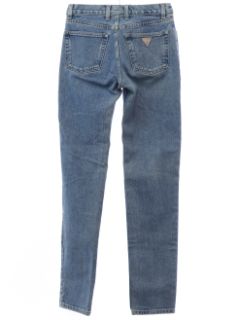 1980's Womens Guess Tapered Leg Jeans Pants