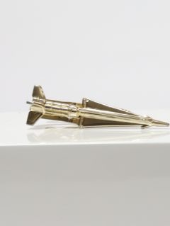 1950's Mens Accessories -Nike Hercules Missle Mod Tie Bar