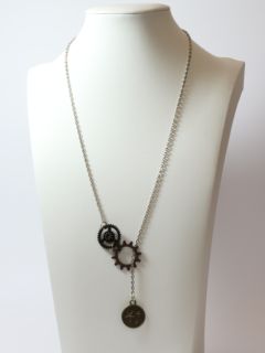 1990's Unisex Accessories - Steampunk Necklace