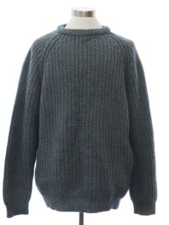 1980's Mens Scottish Wool Sweater