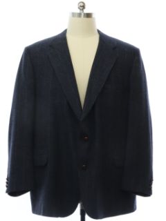 1980's Mens Wool Blazer Sport Coat Jacket