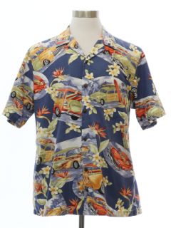 1980's Mens RJC Cotton Hawaiian Shirt