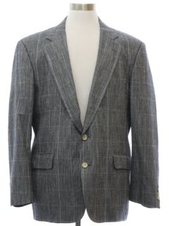 1980's Mens Cricketeer Wool Blazer Style Sport Coat Jacket
