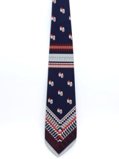 1970's Mens 40s Inspired Oleg Cassini Designer Necktie