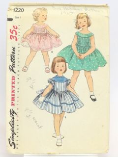 1960's Womens/Childs Pattern