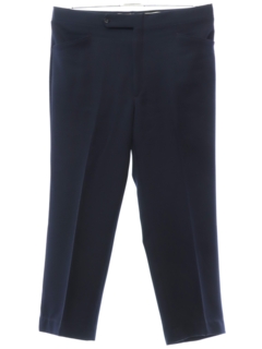 1970's Mens Dark Blue Leisure Pants