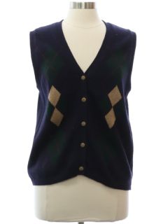 1980's Womens Sweater Vest