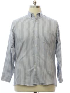 1990's Mens Geoffrey Beene Preppy Shirt