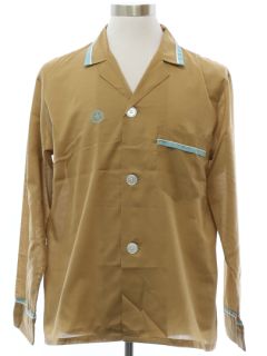 1950's Mens Weldon Pajama Shirt