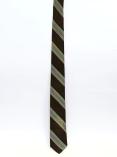 1960's Mens Skinny Diagonal Necktie